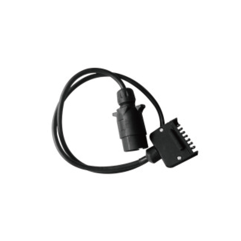 7극 PVC 직선 코일, 2플러그, JH029, JH014, 케이블 길이 1m,2m,3m.....JH033-C